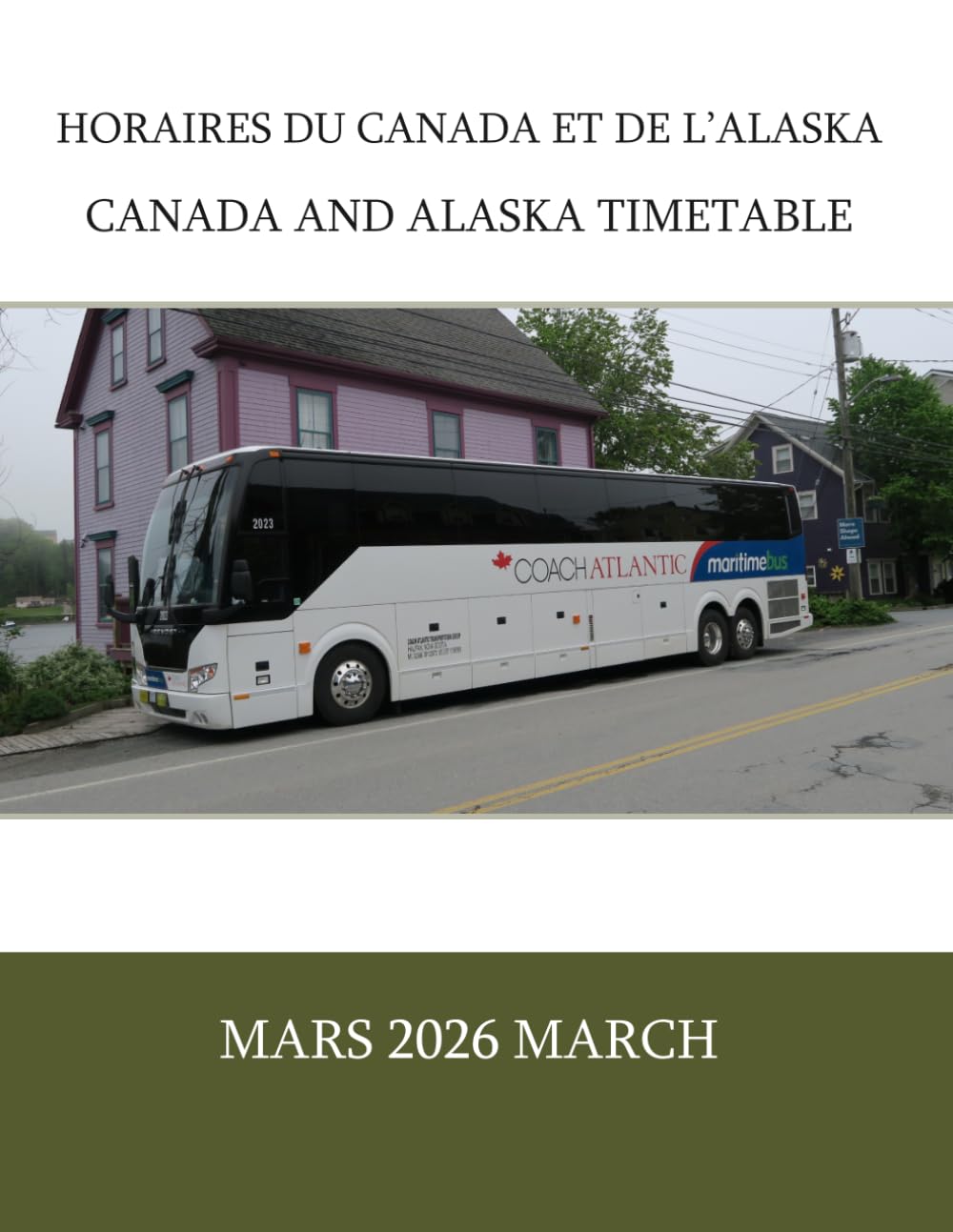 Horaires du Canada et de l'Alaska | Canada and Alaska Timetable: Mars 2026 March baixar o livro de graça