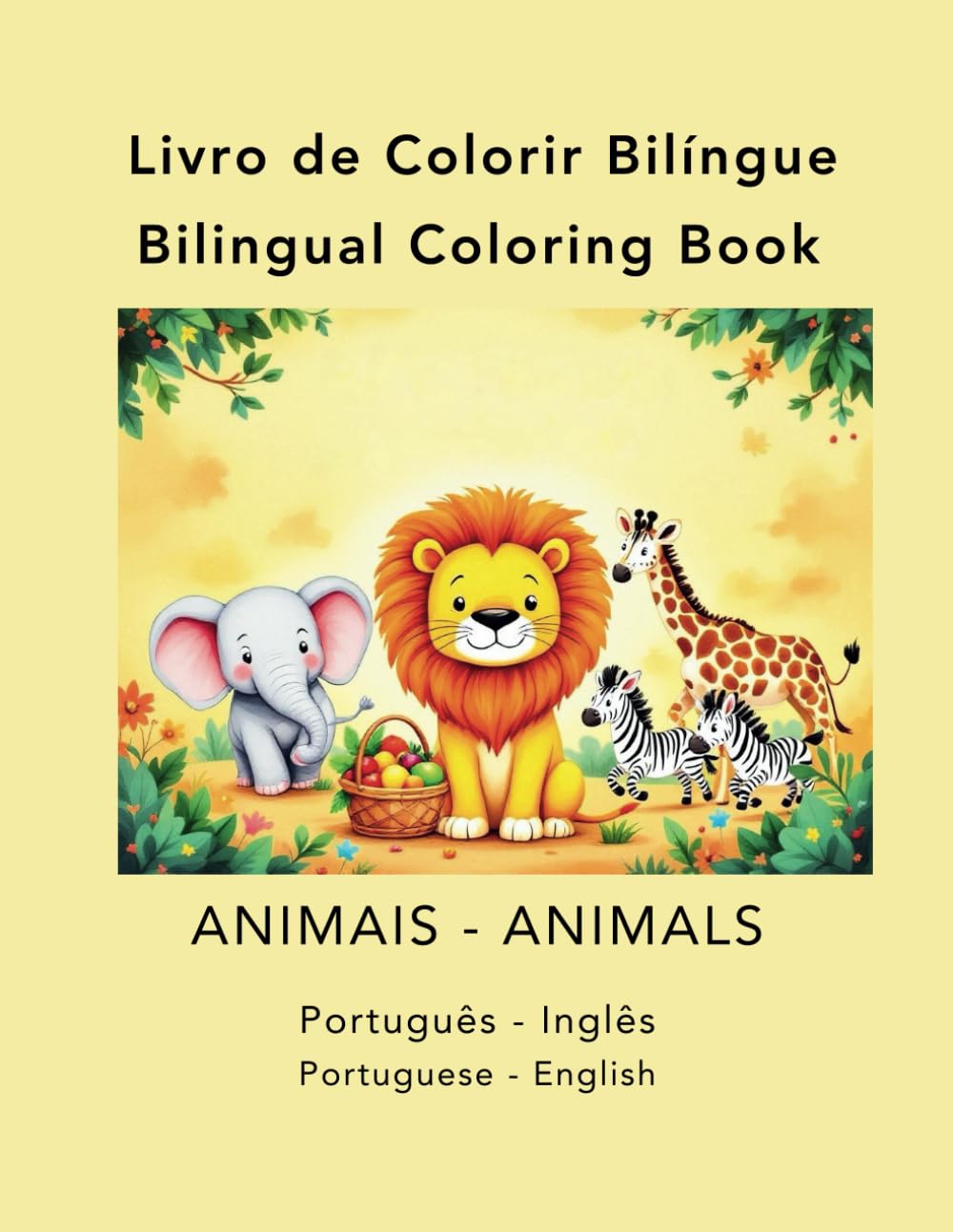 ler totalmente Livro de Colorir Bilíngue: Bilingual Coloring Book (Portuguese Edition)