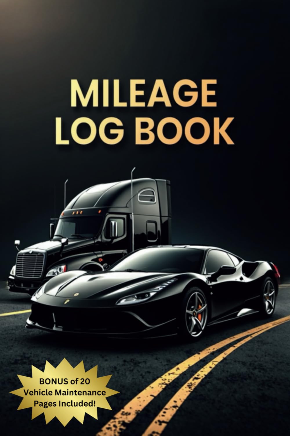 capítulo por capítulo baixar Mileage Log Book: Auto Mileage Journal, Odometer Tracker Logbook, Automotive Miles Tracker For Small Business or Personal Taxes