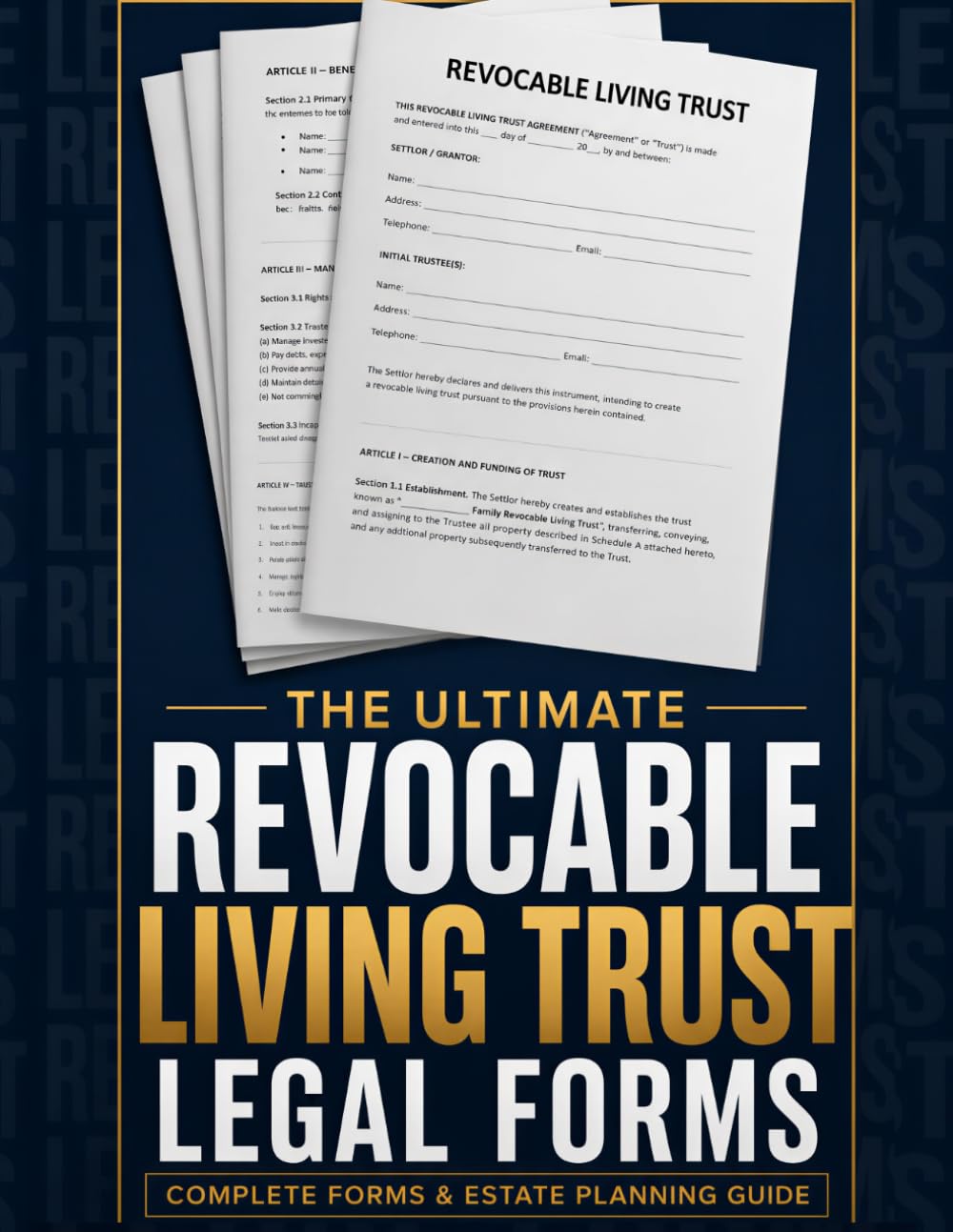 ler totalmente The Ultimate Revocable Living Trust Legal Forms System: Step-by-Step Revocable Living Trust Forms to Protect Assets, Avoid Probate, Secure Your... Build a Complete Estate Plan Without a Lawyer