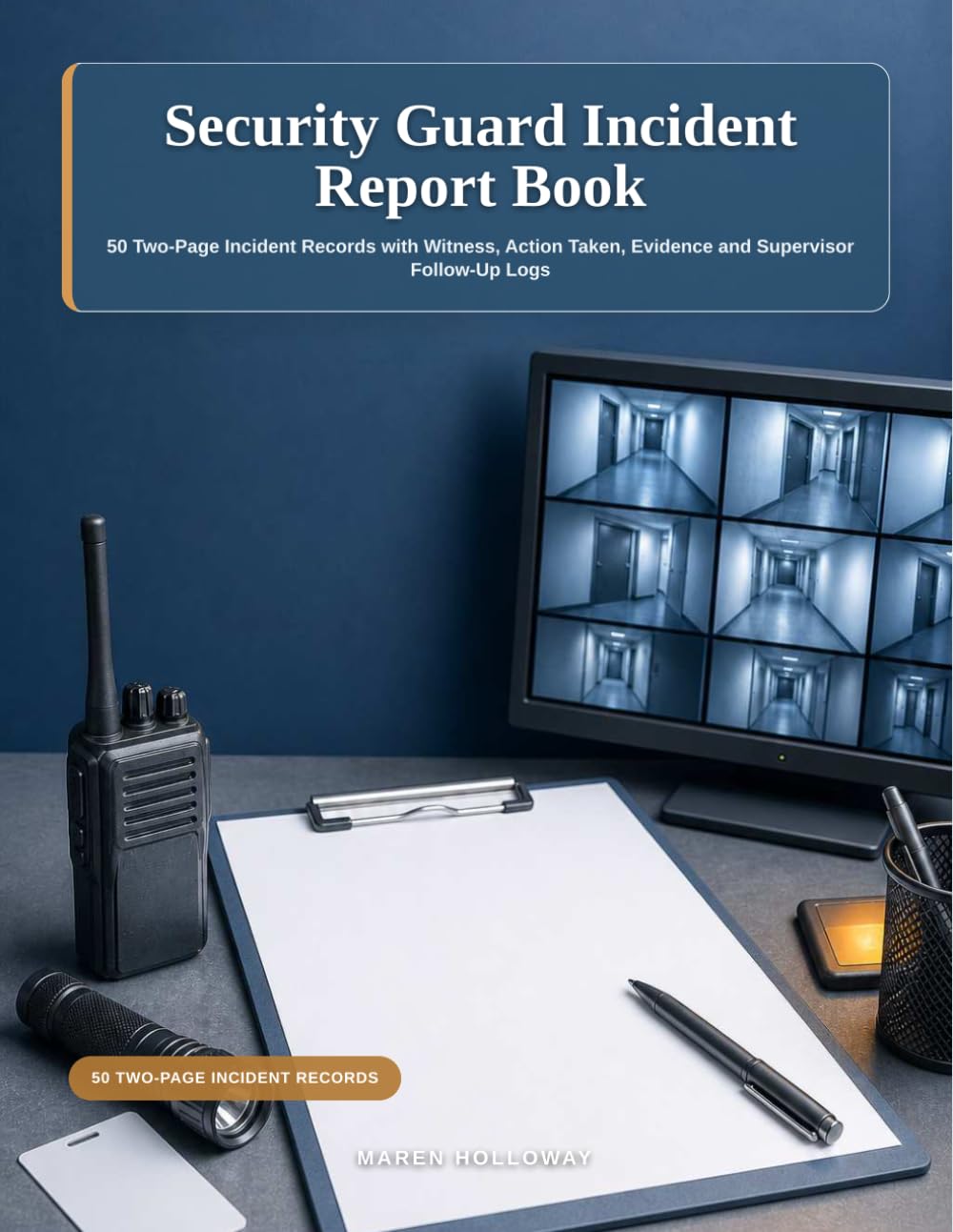 Security Guard Incident Report Book: 50 Two-Page Incident Records with Witness, Action Taken, Evidence and Supervisor Follow-Up Logs baixar o livro de graça