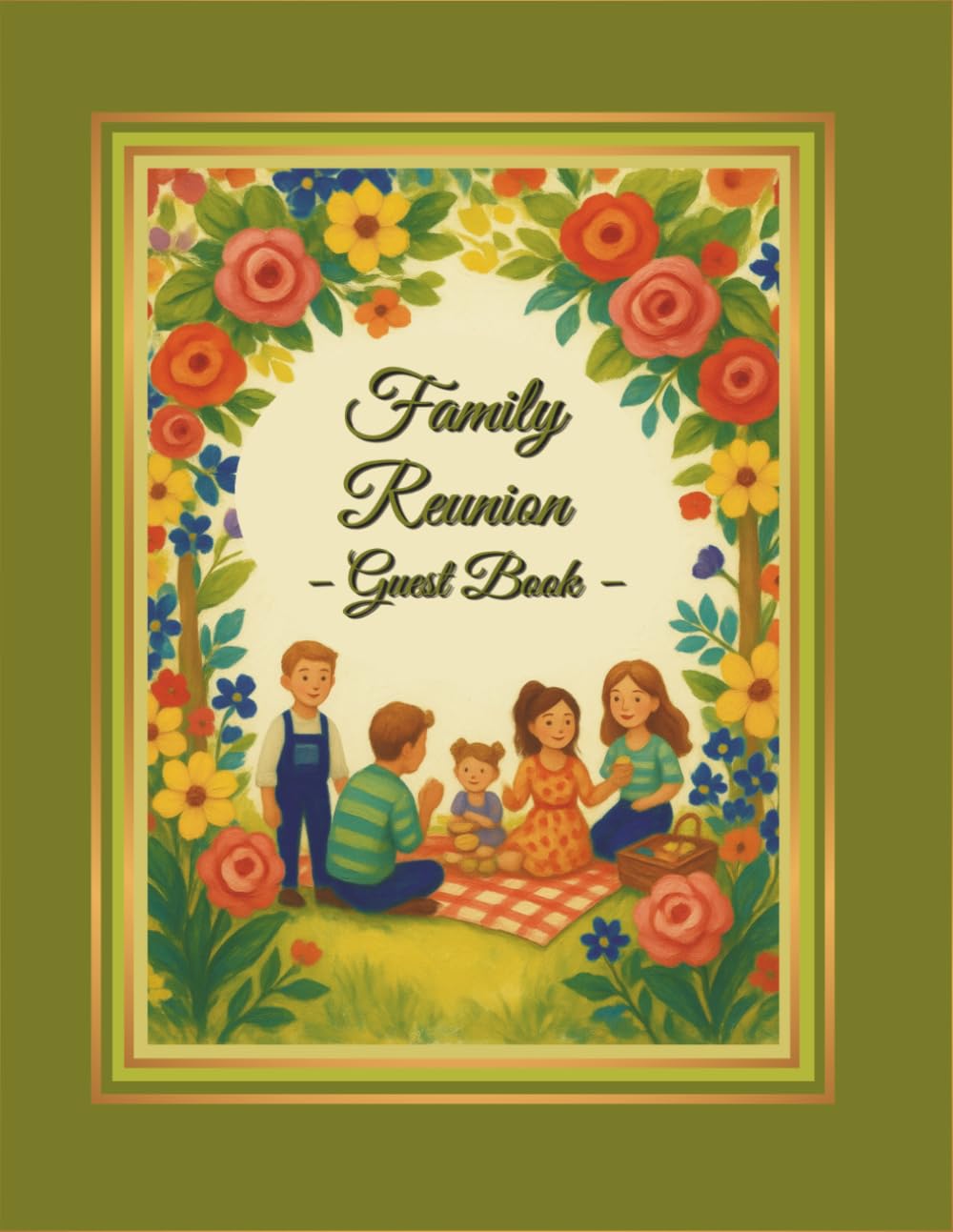 ler totalmente Family Reunion Guest Book: Sign in keepsake book for family events; guest book for family gatherings