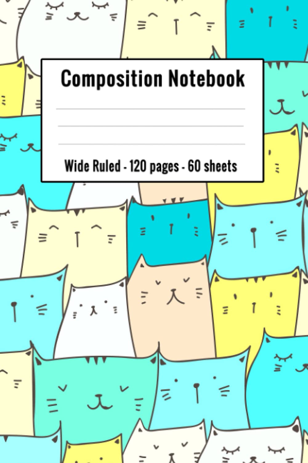 Composition Notebook: cat notebook for writing | cute cats pattern composition notebook for women and cat lovers (Composition Book, Journal) baixar livro de graça