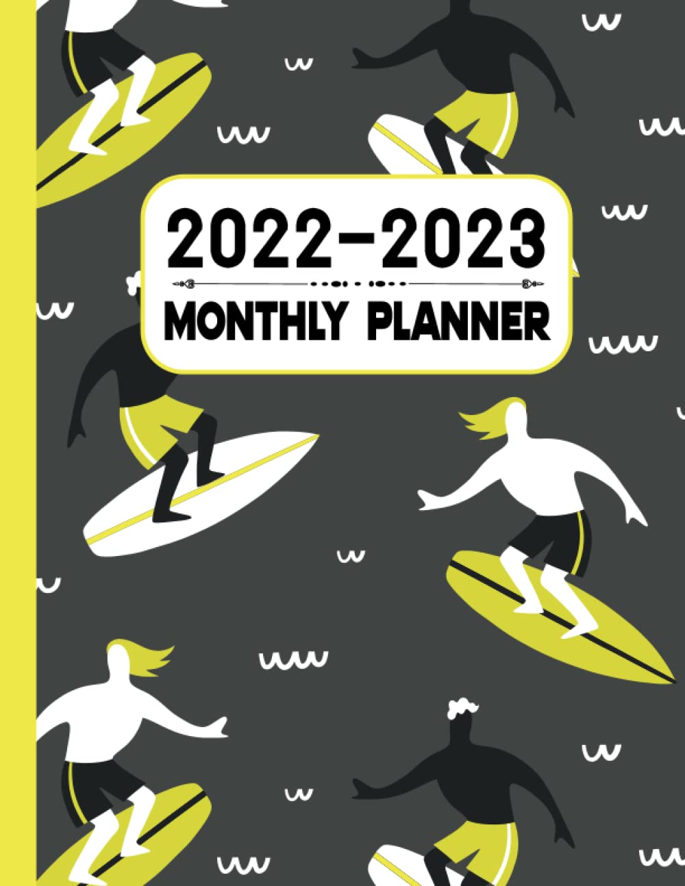 Monthly Planner 2022-2023: Surf Planner | Two Year Monthly Planner | 24 Months Agenda|Schedule Organizer & Agenda With Projects/Notes/Goals & Checklists baixar o livro de graça