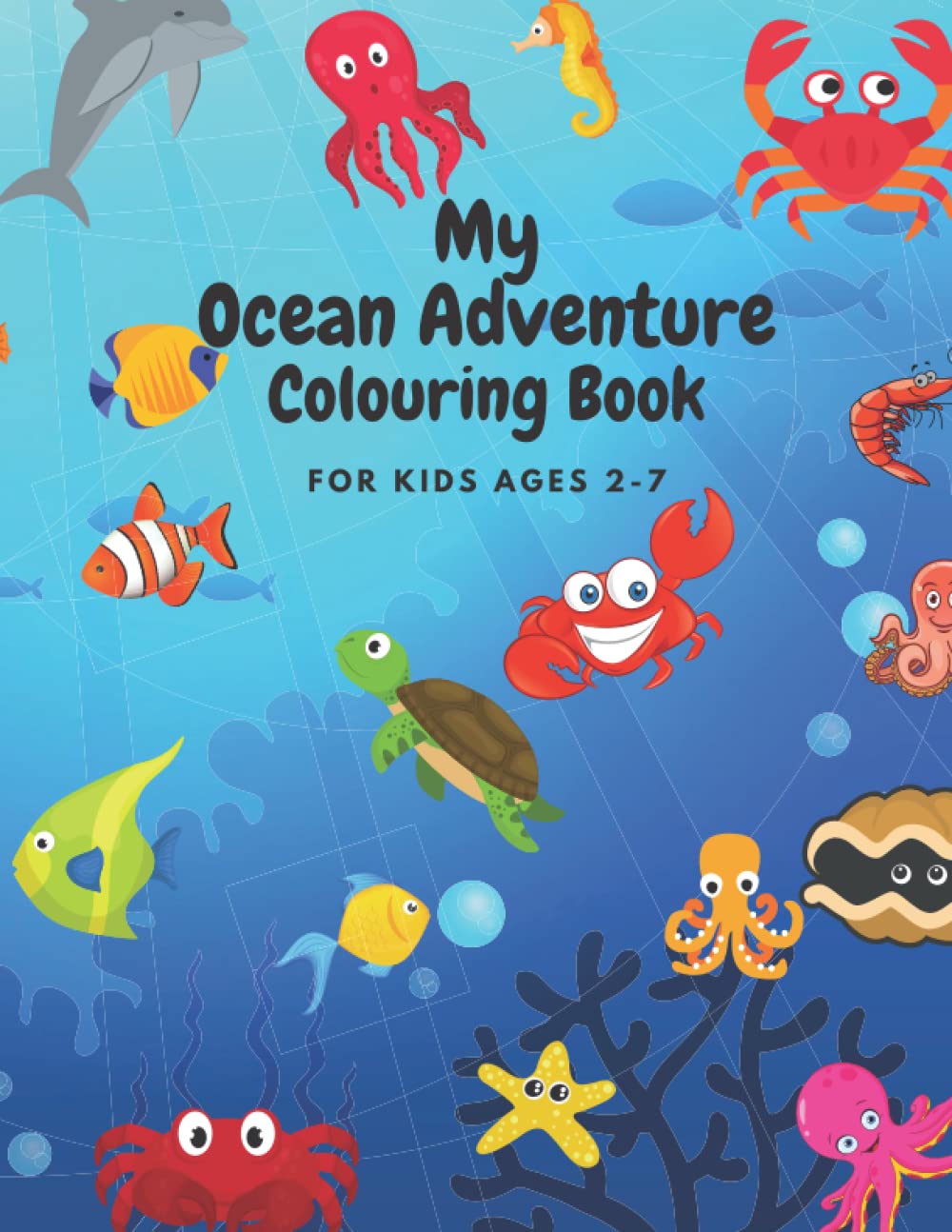 capítulo por capítulo baixar Ocean Adventure Colouring Book for Kids, Toddler Colouring Book, Ages 2-7, My First Colouring Book, 25 Colouring Images: Christmas Gifts for Kids