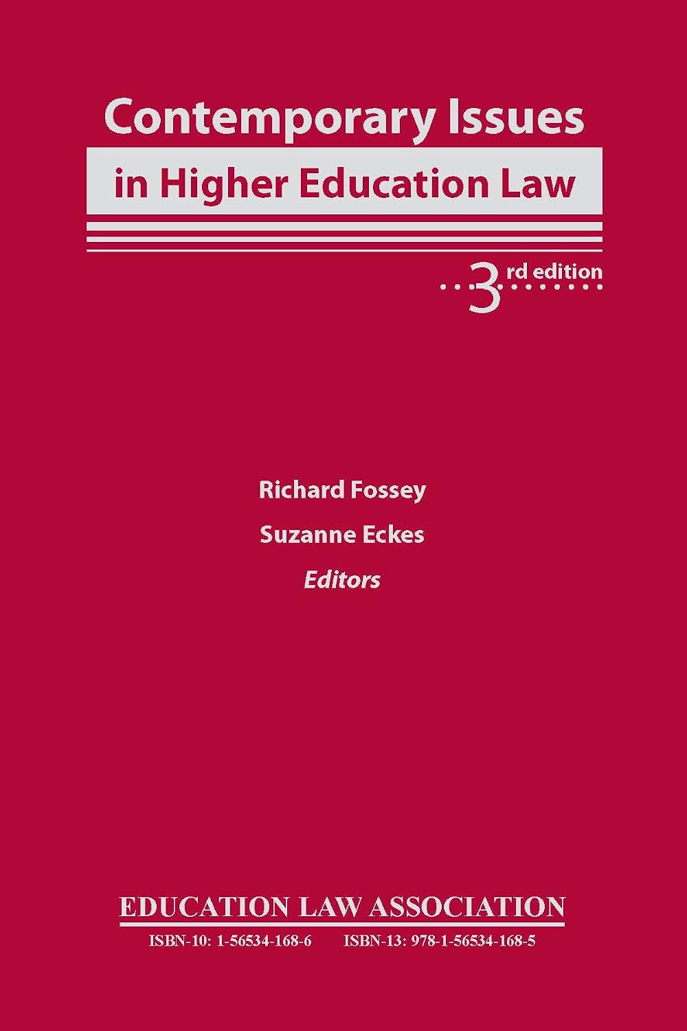 ler totalmente Contemporary Issues in Higher Education Law, 3rd Edition (English Edition)