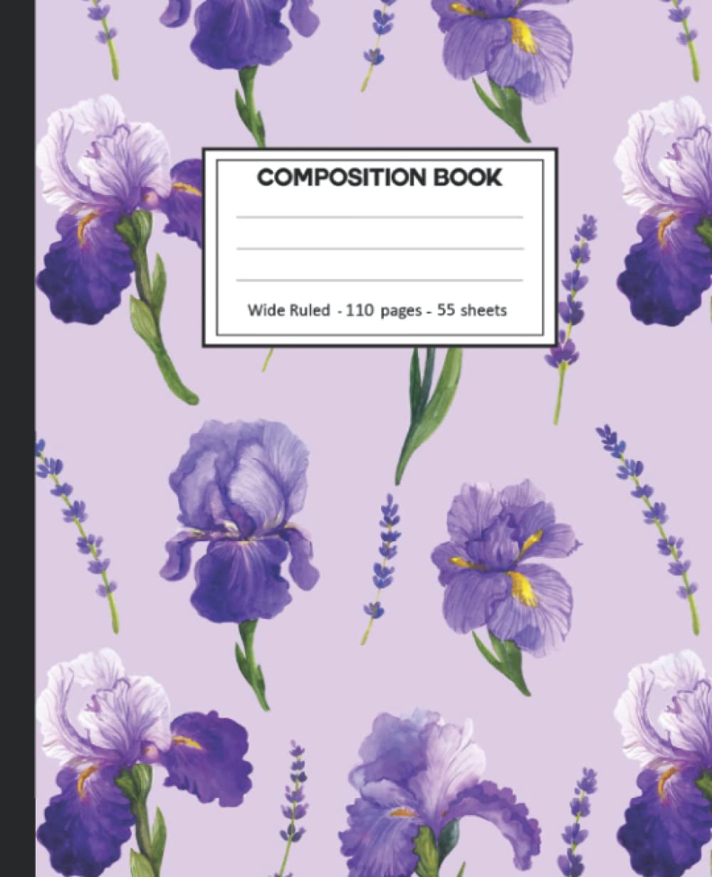 Composition Notebook: Purple Wide Ruled Blank Lined Composition Book Journal (7.5 x 9.25 in) Cute Notebooks for Girls Teens Kids School Planner Diary Writing Notes. baixar livro de graça