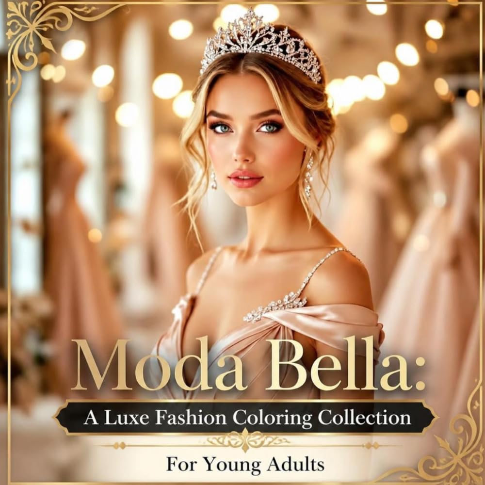 ler totalmente Moda Bella: A Luxe Fashion Coloring Collection for Young Adults