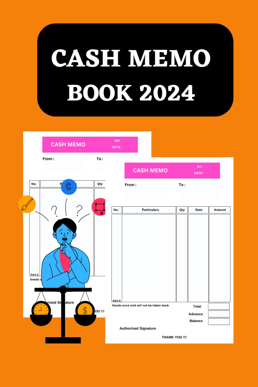 ler totalmente Cash Memo Bill Book 2024: Essential Sales Record, Proof of Transaction and Purchase Details for Small Businesses, Shops, and Offices (6x9 inch, 107 Pages)