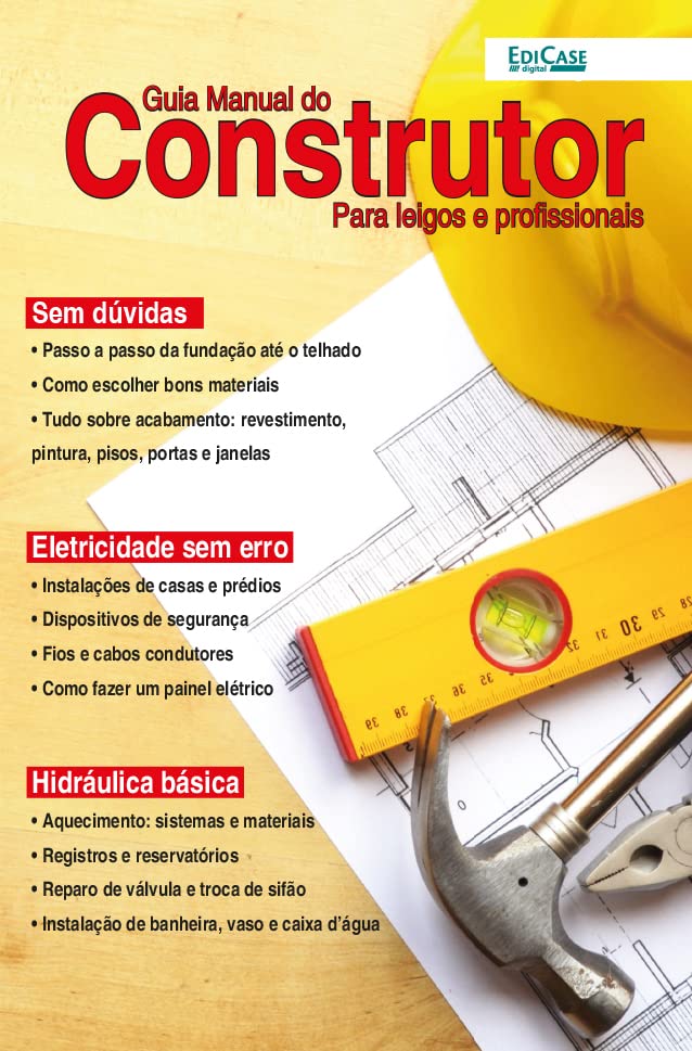 ler totalmente Manual do Construtor - Para Leigos e Profissionais - 20/08/2021 (EdiCase Publicações Livro 25)