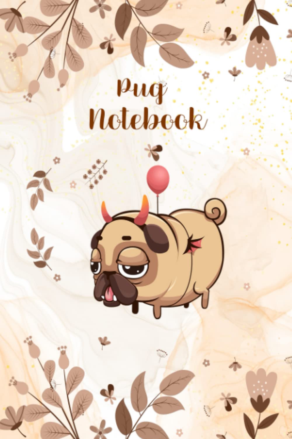 Pug Notebook: Funny Bug For Kids/Beautiful Lined Paper Notebook