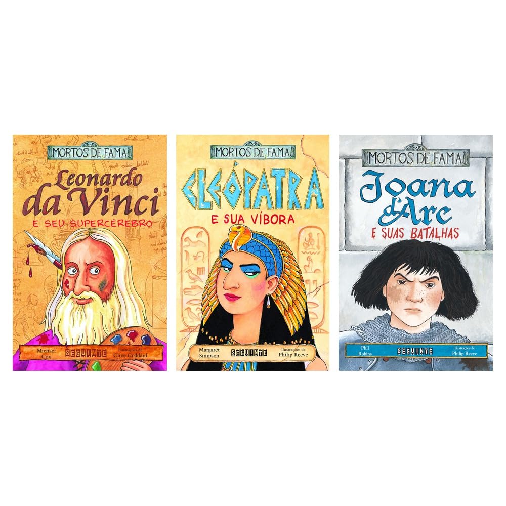 Kit Leonardo da Vinci + Cleópatra e sua víbora + Joana d'Arc baixar livro de graça