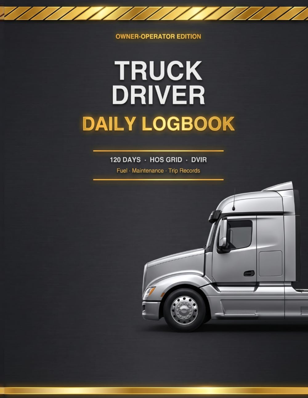 Commercial Truck Driver Log Book: 300-Day Daily Duty Status, HOS Grid, Pre-Trip DVIR Checklist, and Expense Tracker for Owner-Operators baixar livro de graça