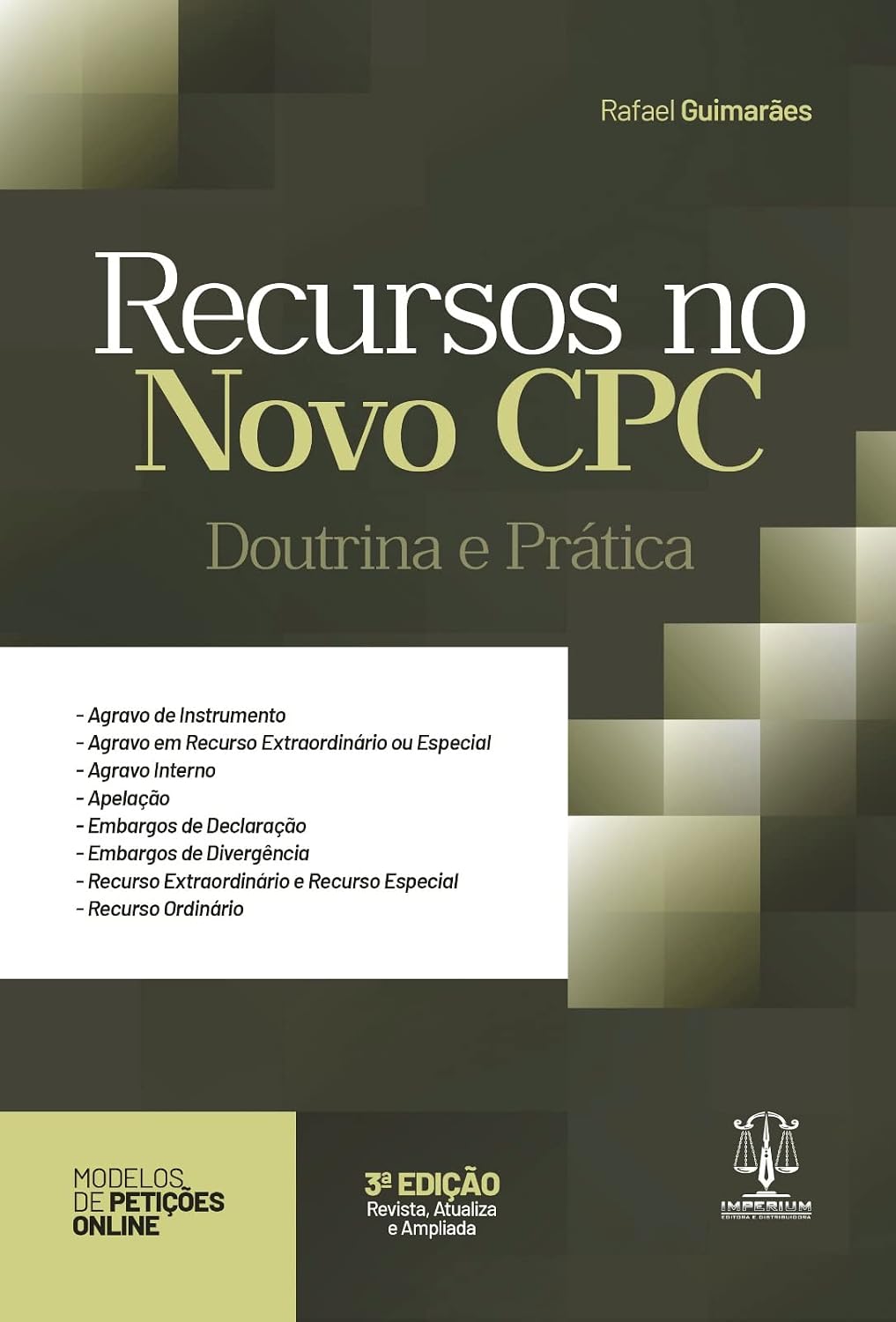capítulo por capítulo baixar Recursos no Novo Código de Processo Civil 3Ed.2023