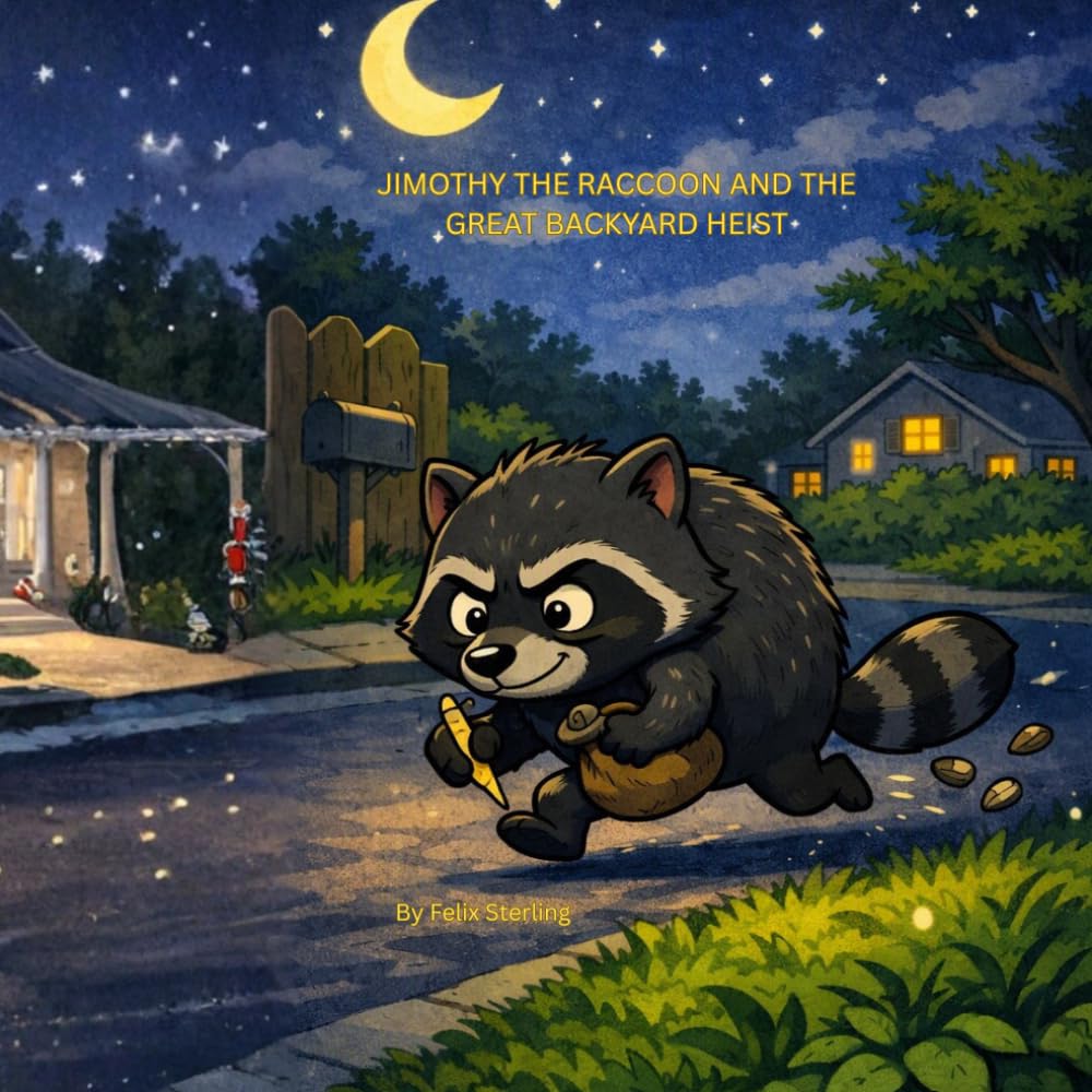 ler totalmente JIMOTHY THE RACCOON AND THE GREAT BACKYARD HEIST