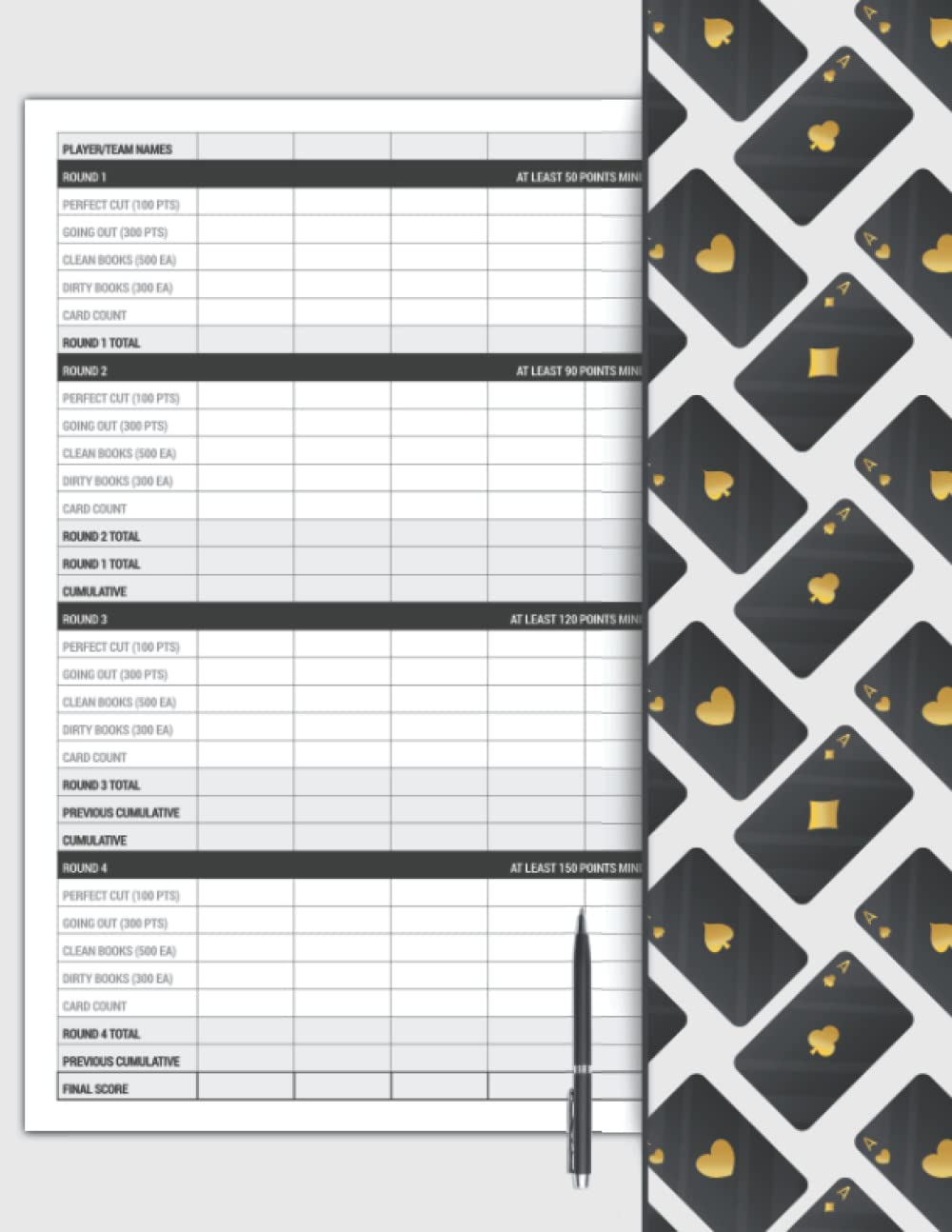 Hand and Foot Score Sheets: Hand and Foot Card Game Score Pads for 6 Players | Makes a Great Gift Idea for Any Hand and Foot Card Game Player. baixar livro de graça