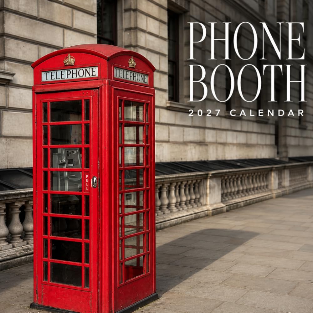 Phone Booth Calendar 2027: Vintage Street Photography baixar o livro de graça