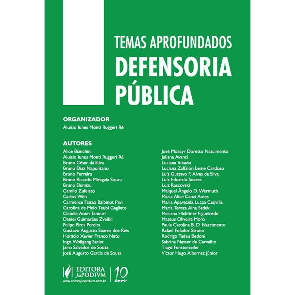 capítulo por capítulo baixar Temas Aprofundados da Defensoria Pública - Volume 1