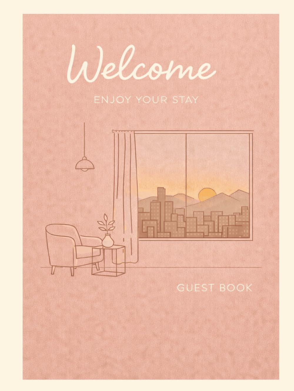 capítulo por capítulo baixar The Cozy Stay Guest Book: Soft Blush Edition: A thoughtfully designed guest book created for hosted homes, vacation properties, and welcoming personal spaces.