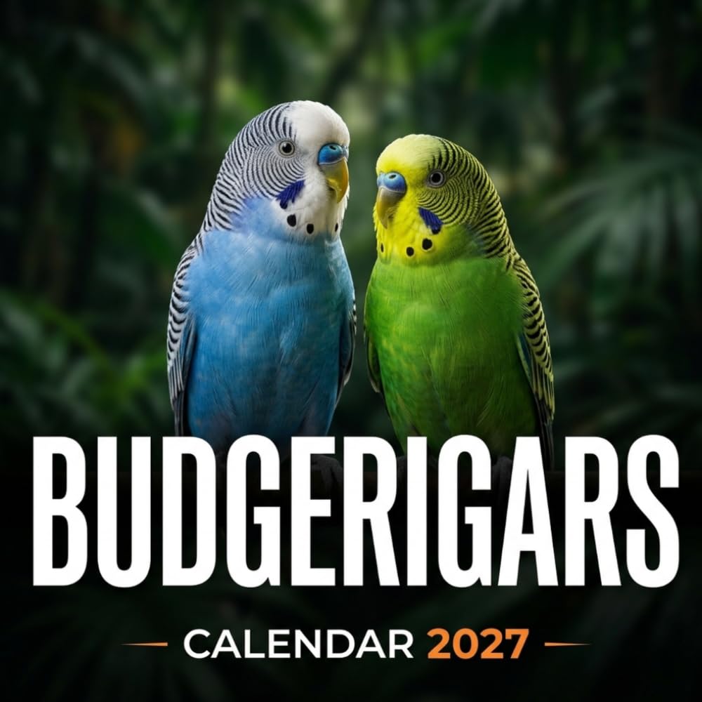 Budgerigars Calendar 2027: Vibrant Parakeet Photography baixar livro de graça