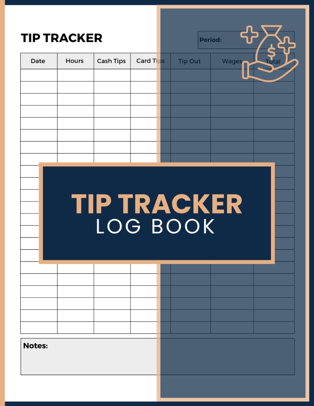 capítulo por capítulo baixar Tip Tracker Log Book: Daily Log for Tracking Tips, Wages, Hours, and Income for Servers, Bartenders, and Service Industry Professionals