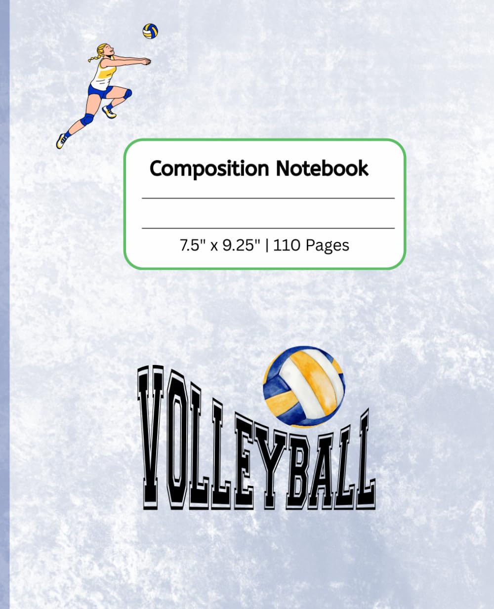 VOLLEYBALL Composition Notebook: Girls' Sports Series baixar livro de graça