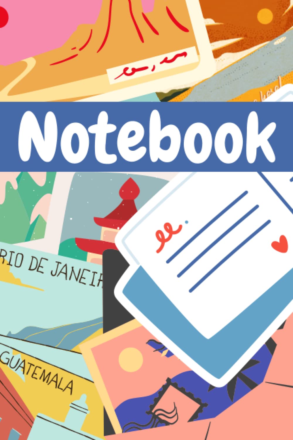 capítulo por capítulo baixar Notebook: Cool Postcard themed journal, 120 pages, ideal for the whole family.
