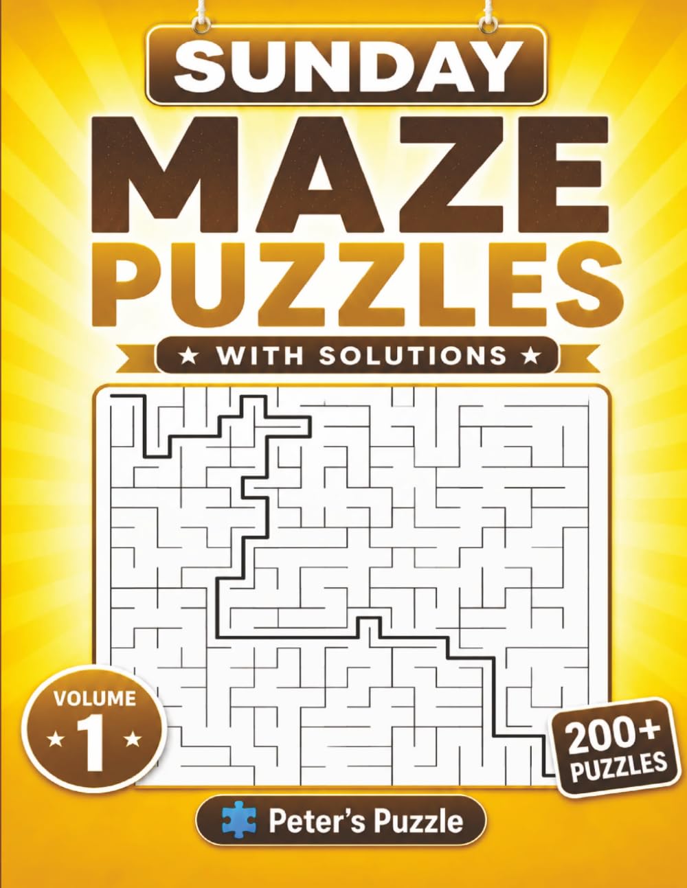 capítulo por capítulo baixar Sunday Maze Puzzles: 200+ Fun Mazes to Challenge Your Mind • Two Puzzles Per Page • With Solutions • Volume 1
