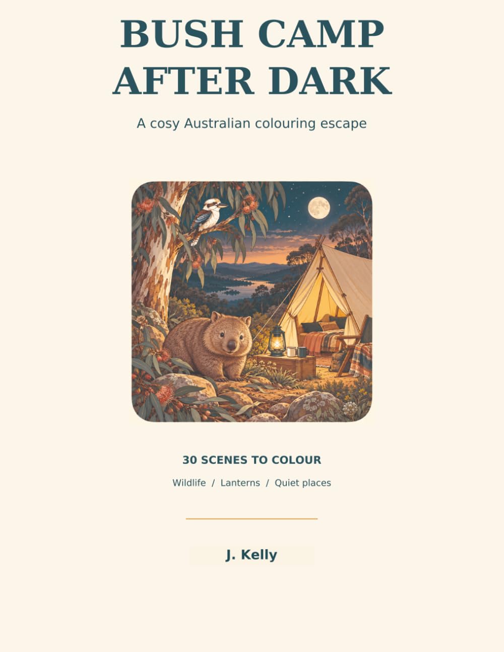 capítulo por capítulo baixar Bush Camp After Dark: A cosy Australian colouring escape