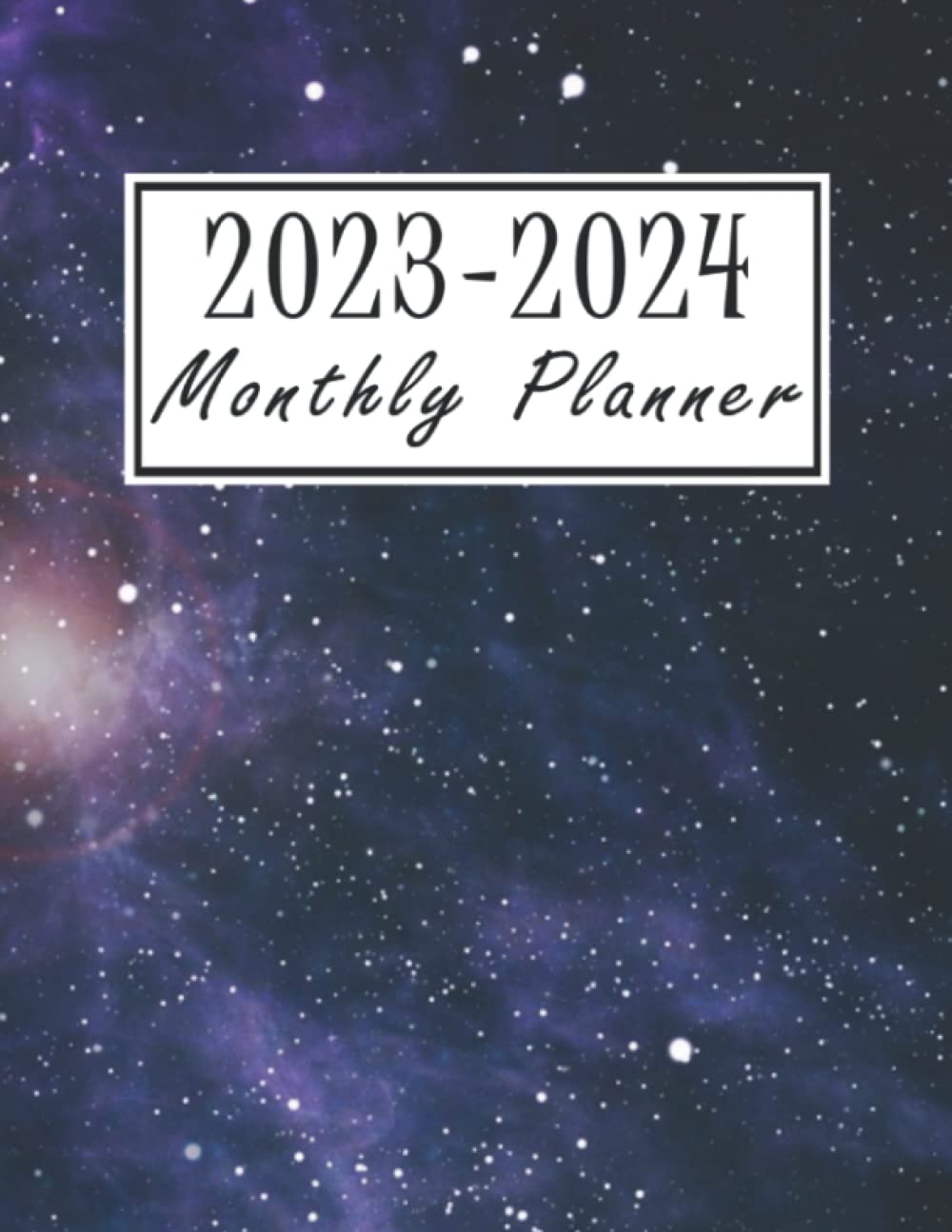 ler totalmente Planner 2023-2024: Galaxy Weekly Two Year Planner - Pretty Design 24 Months at a Glance Simple Schedule Organizer & Agenda |... & Contacts Log (Academic Planner)