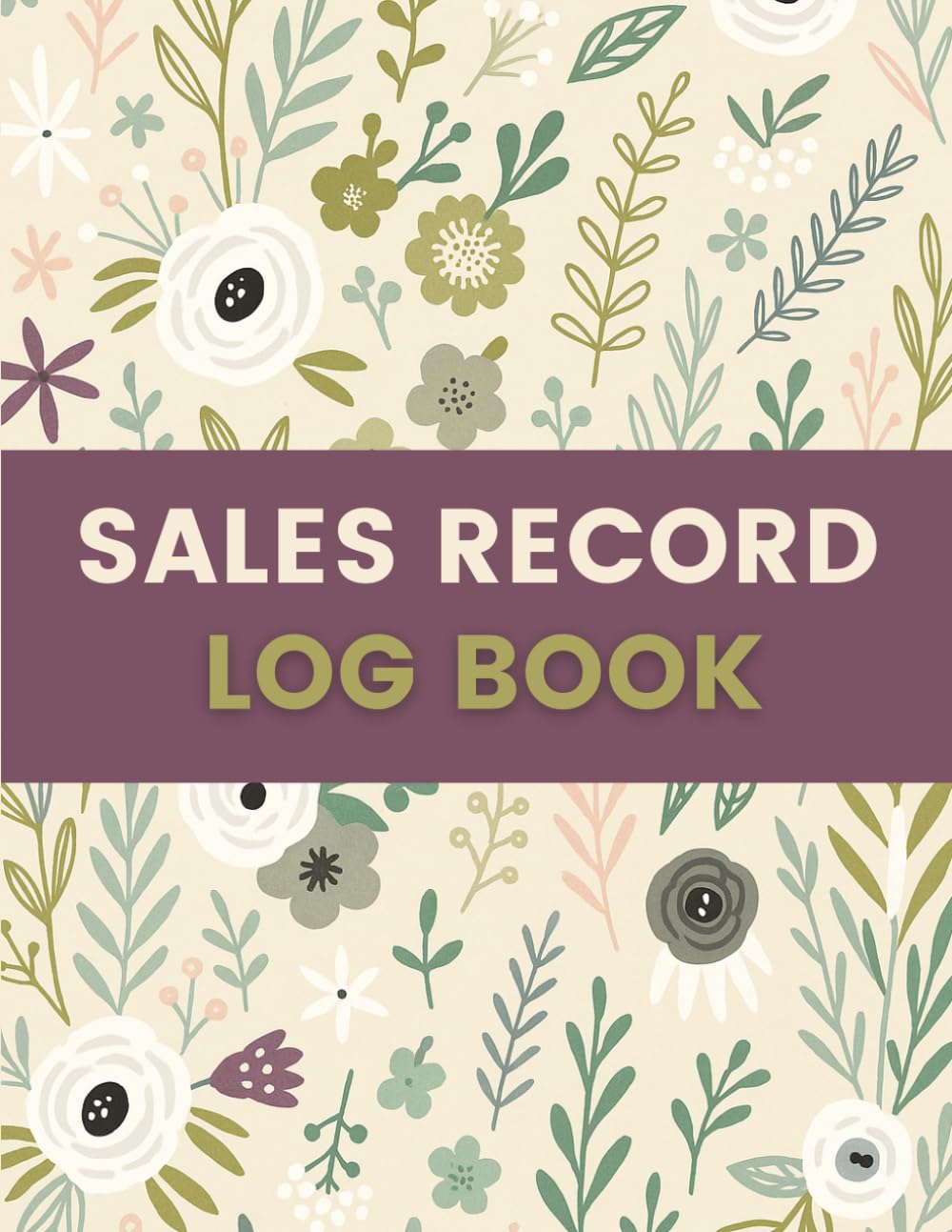 Sales Record Log Book (8.5 x 11 Inches): Floral Designed Notebook – Orders, Product Sales & Revenue Tracking Register baixar o livro de graça