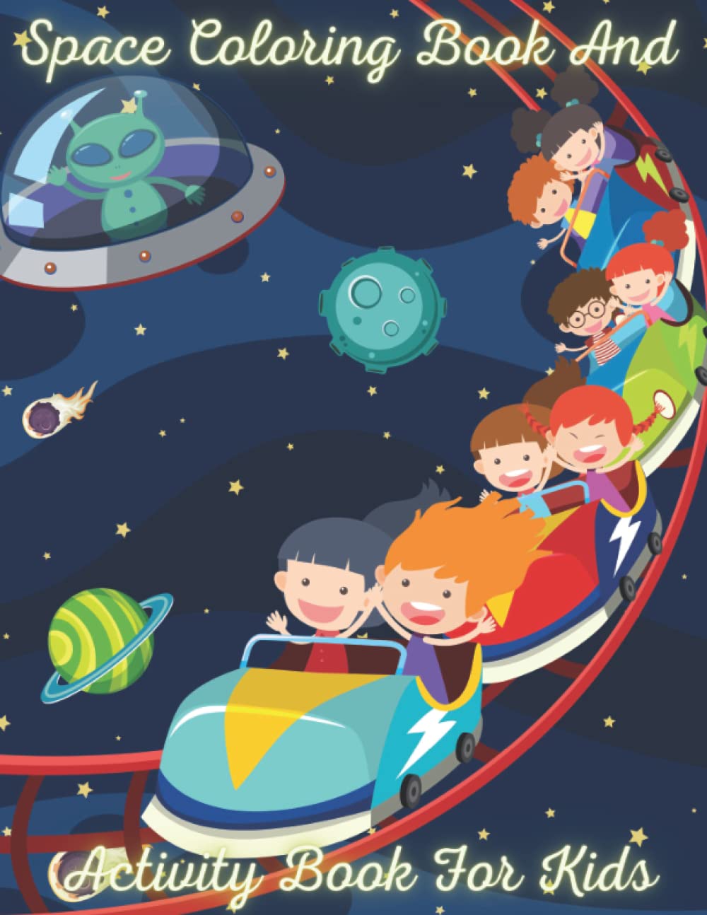 capítulo por capítulo baixar Space coloring book and Activity Book For Kids: Perfect Coloring book for Kids with 100 Designs of Planets, Astronauts, Solar System…Great Gift For... word search, Dot to Dot, tic tac toe….