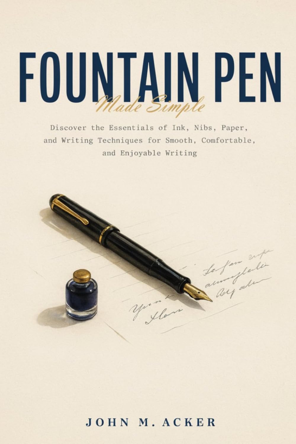 Fountain Pen Made Simple: Discover the Essentials of Ink, Nibs, Paper, and Writing Techniques for Smooth, Comfortable, and Enjoyable Writing baixar o livro de graça