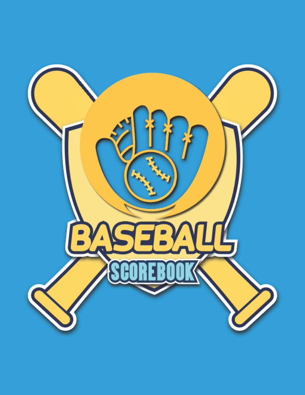 Baseball Scorebook: 120 Scoring Sheets For Baseball And Softball Games - Record and Track Your Game & team - Baseball Score Keeping Book for Kids and... - Large Print - 8.5 X 11 Inches - 120 Pages baixar livro de graça