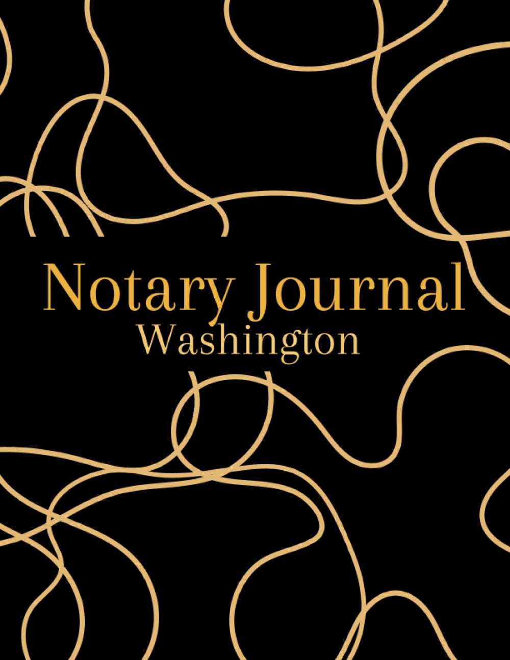 capítulo por capítulo baixar Notary Journal Washington: Official Notary Log Book, Record Notarial Acts - 200 Records by a Public Notary for Signing Agents, Black and Gold Finish Public Record Book