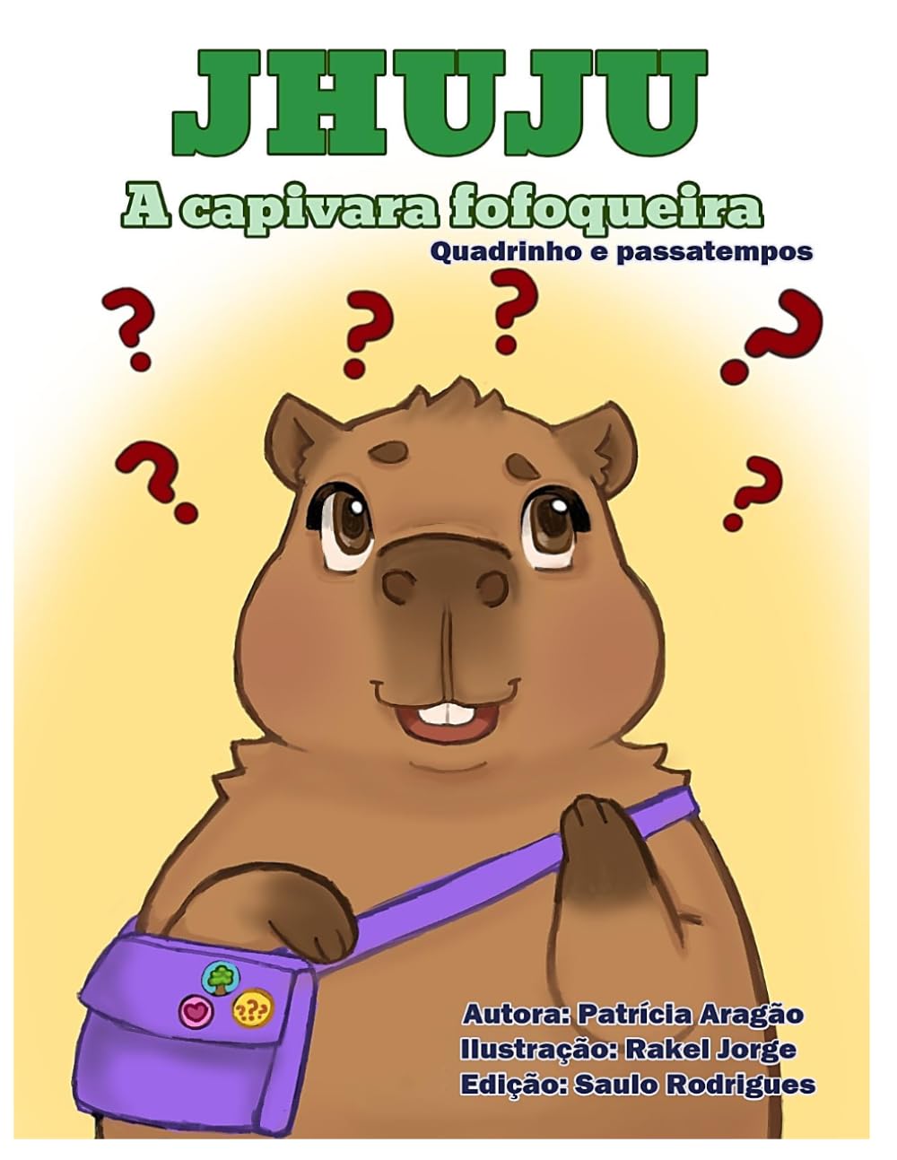 ler totalmente JHUJU: A CAPIVARA FOFOQUEIRA: Quadrinhos e Passatempos (Portuguese Edition)