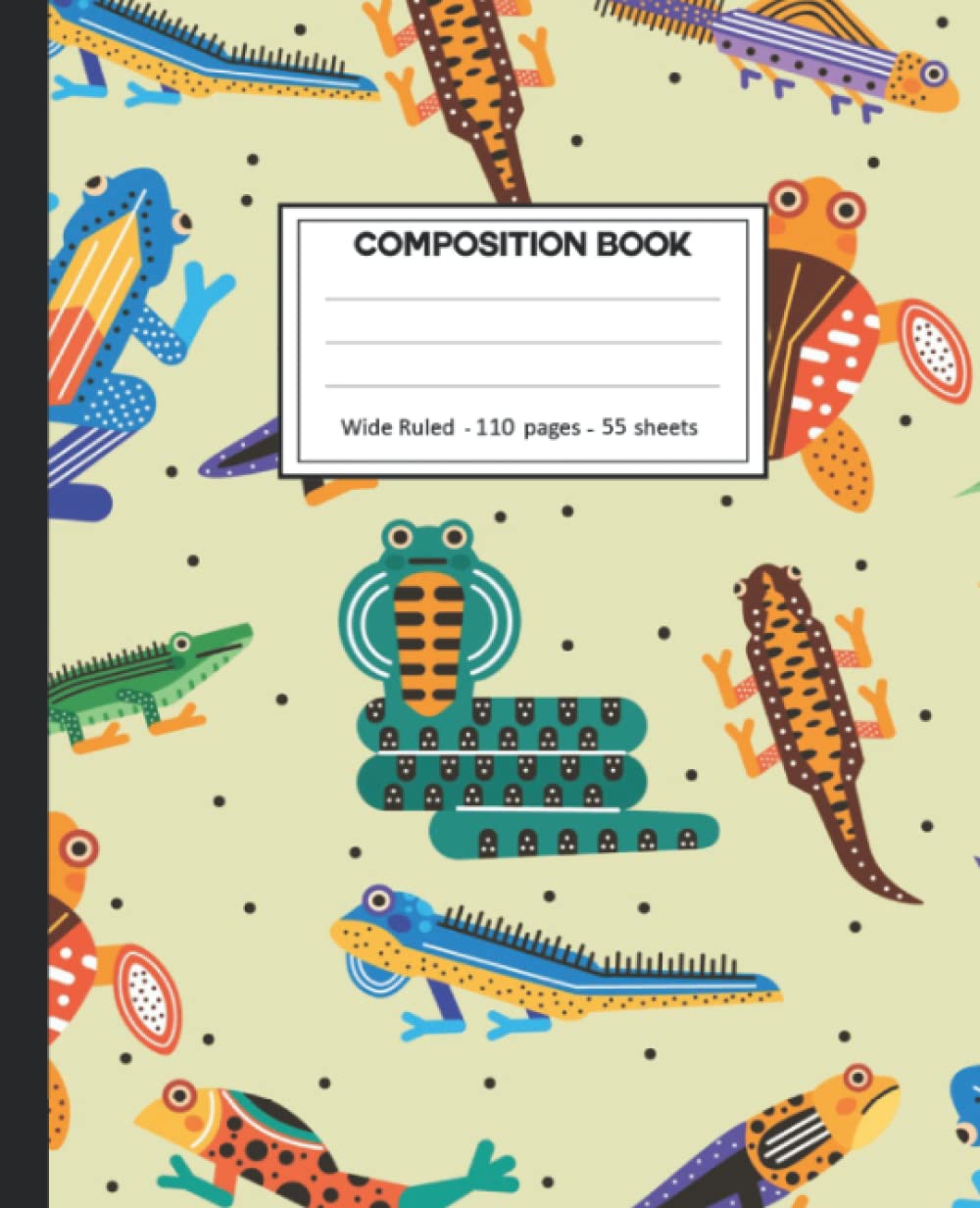 Composition Notebook: Amphibians Wide Ruled Blank Lined Composition Book Journal (7.5 x 9.25 in) Cute Notebooks for Girls Teens Kids School Planner Diary Writing Notes. baixar livro de graça