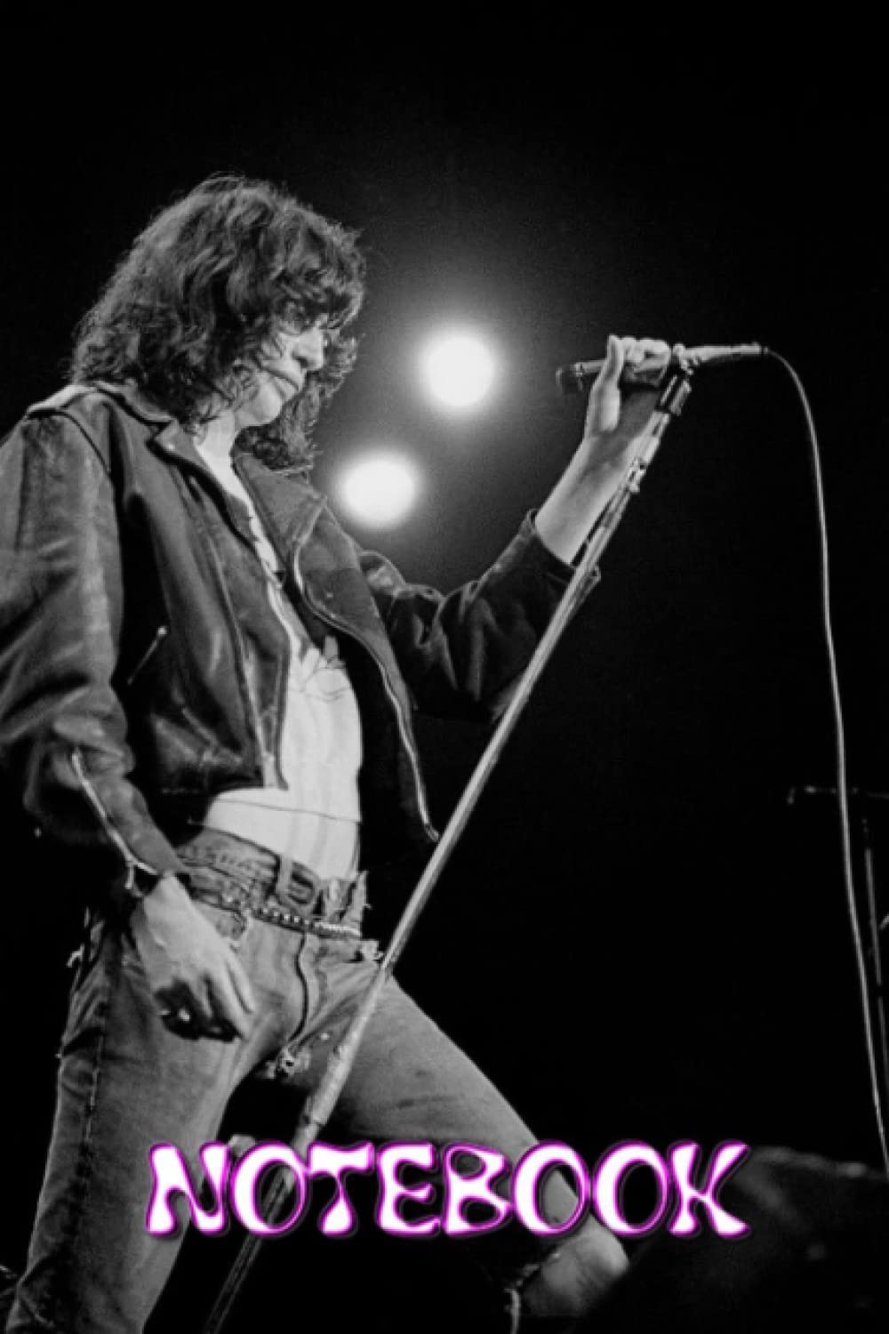 ler totalmente Notebook: Joey Ramone Noteook 6x9 105 pages, Thankgiving Notebook for School, Home or Work #147