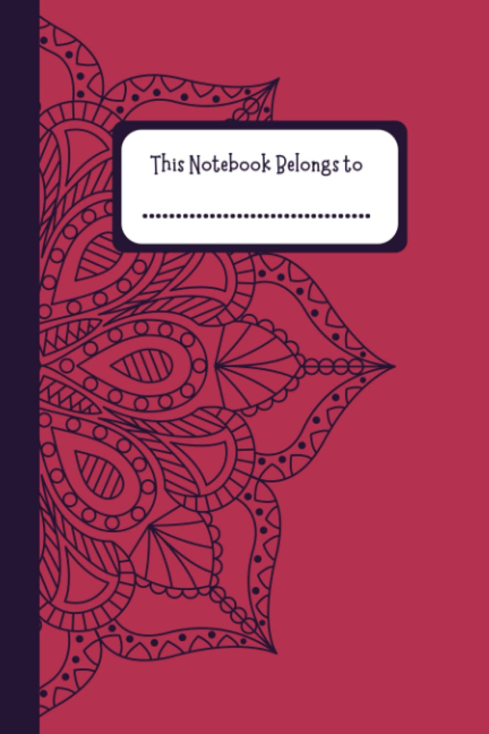 ler totalmente Notebook: Mandala & Magenta Design