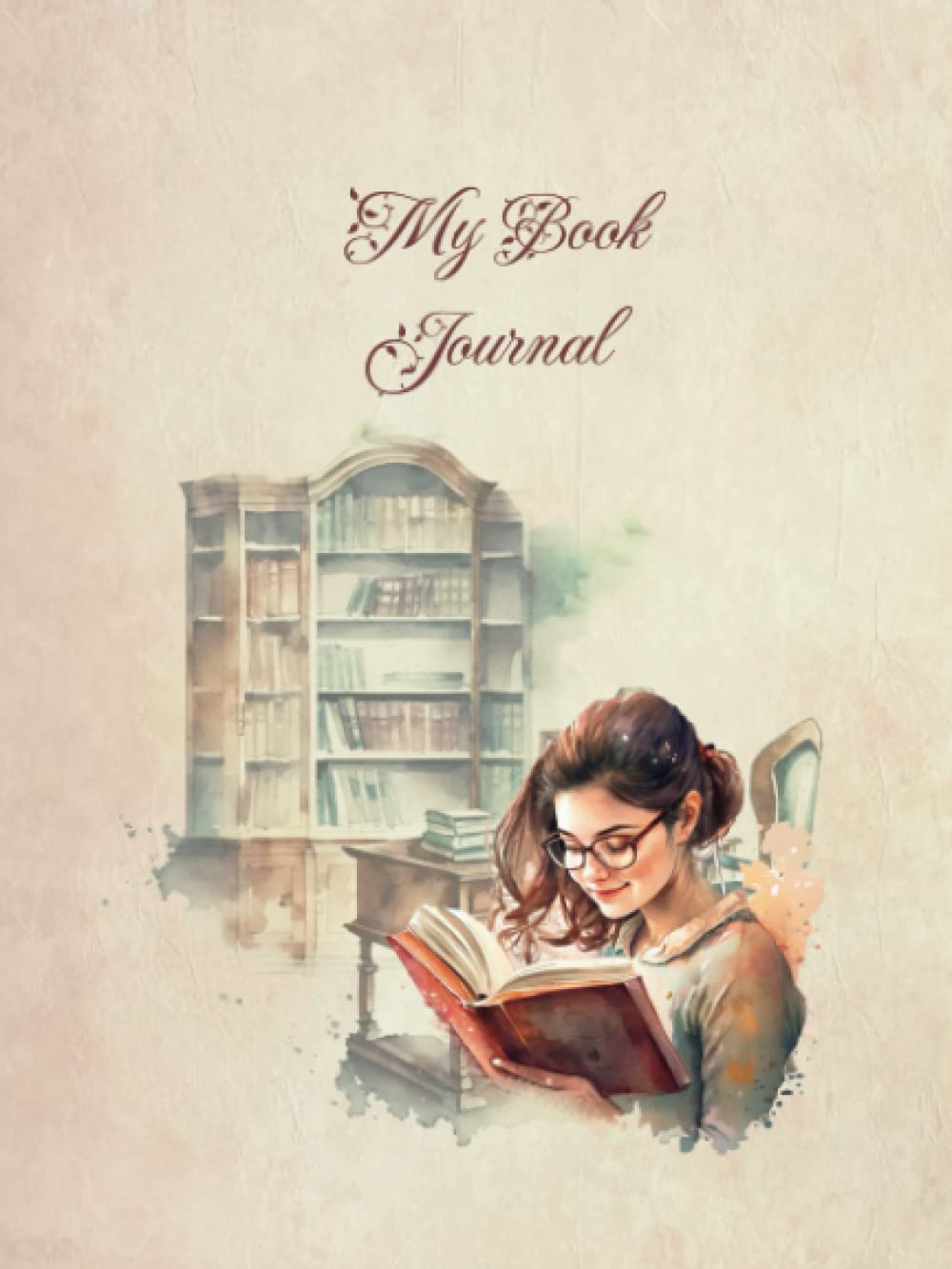 ler totalmente My Book journal. Registro de lectura de estilo vintage.: Un diario literario para el alma de las amantes de los libros. Registra hasta 100 libros que hayas leído. (Spanish Edition)