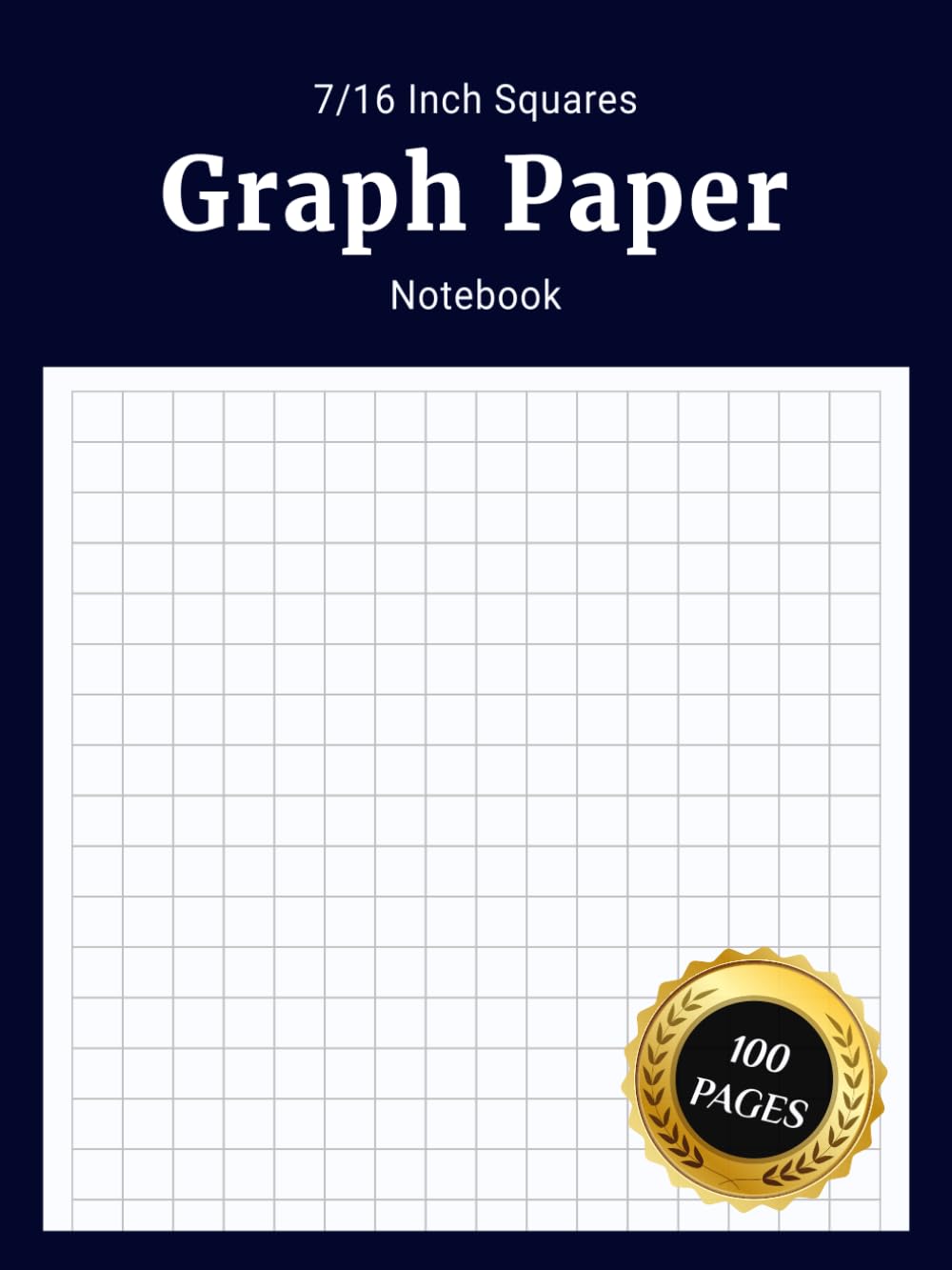 7/16 Inch Squares Graph Paper Notebook: Simple Daily Journal with 7/16 Inch 0.4375 Inch Squares Grid Graph Paper Thick Squared Graphing Paper Large... for Math Science Students Teachers and Kids baixar o livro de graça