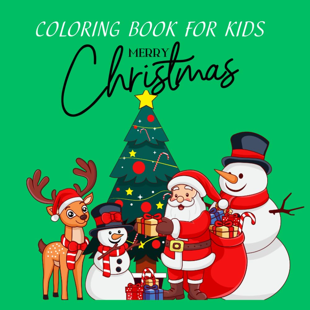 ler totalmente MERRY CHRISTMAS: COLORING BOOK