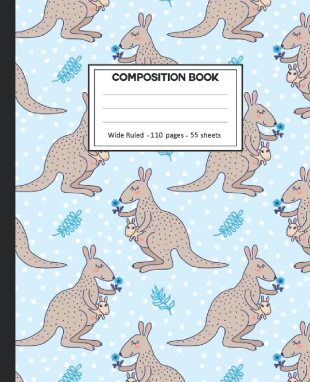 Composition Notebook: Kangaroo Wide Ruled Blank Lined Composition Book Journal (7.5 x 9.25 in) Cute Notebooks for Girls Teens Kids School Planner Diary Writing Notes. baixar livro de graça