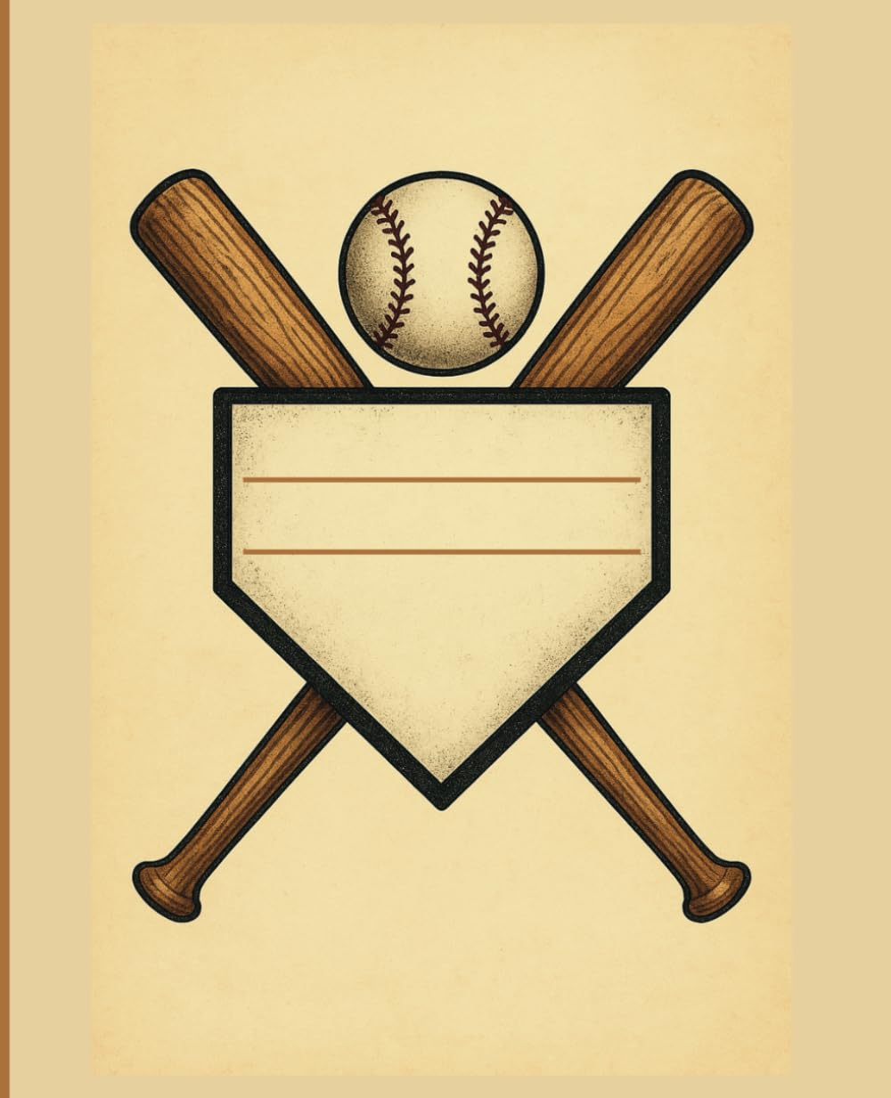 ler totalmente Baseball Composition Notebook