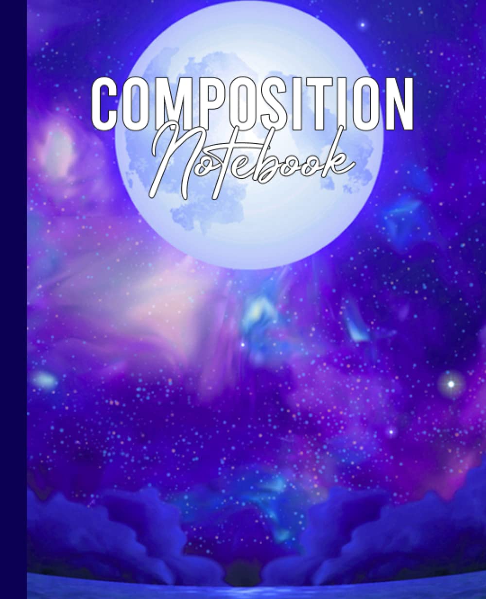 Composition Notebook: Moon Illustration Composition Notebook 7.5x9.25 inch, Moon illustration Notebook or Moon Illustration Composition Notebook wide Ruled baixar livro de graça