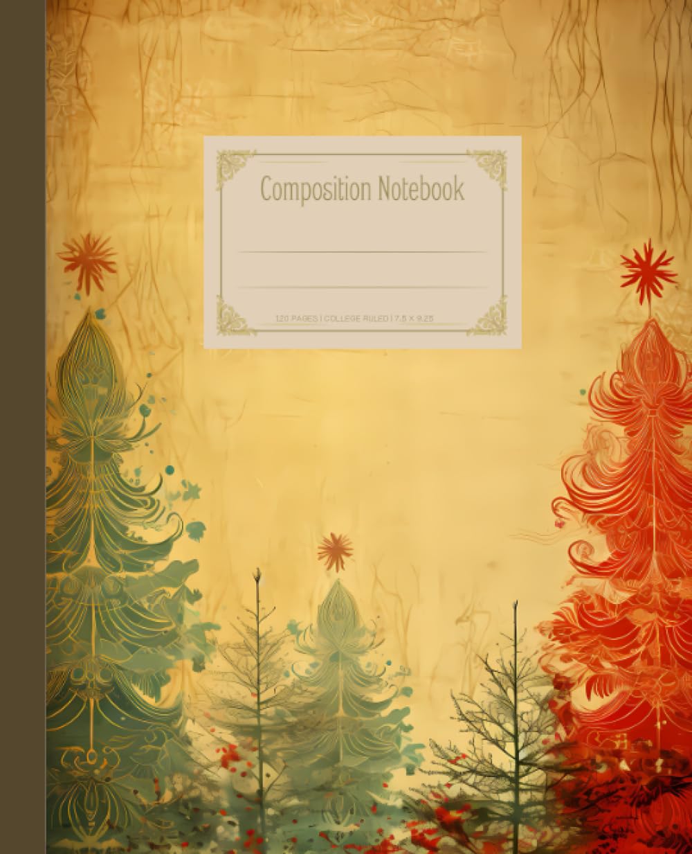 capítulo por capítulo baixar Composition Notebook: Christmas Ephemera Vintage Illustration Notebook, Beautiful College Ruled Botanical Vintage Illustrations Journal, Perfect Gift... 120 Pages, 7.5" x 9.75" (Vintage Composition)