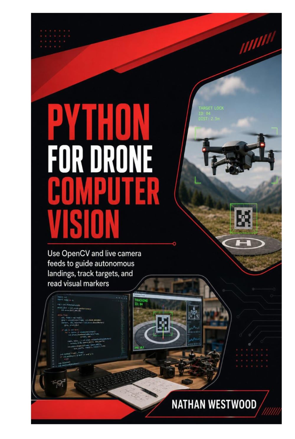 capítulo por capítulo baixar Python for Drone Computer Vision: Use OpenCV and live camera feeds to guide autonomous landings, track targets, and read visual markers