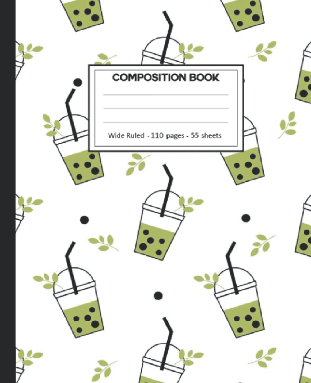 capítulo por capítulo baixar Composition Notebook: Bubble tea Wide Ruled Paper Notebook Journal size 7.25 x 9.25” for student