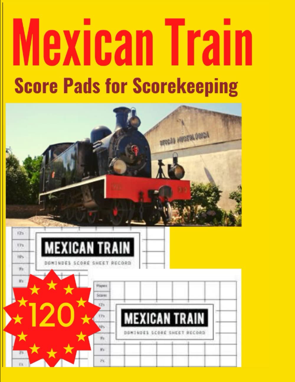 capítulo por capítulo baixar Mexican Train Score Pads for Scorekeeping: 120 This Score Sheet Notebook