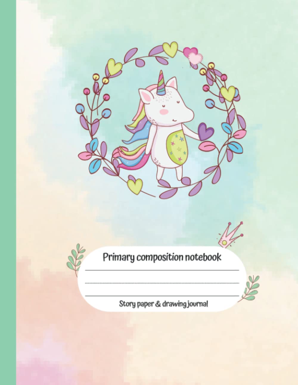 Dreamy Unicorn Composition Notebook with Dotted Midline and Picture Space, 8.5’’ x 11’’| Great Gift for Grades K-2 baixar livro de graça